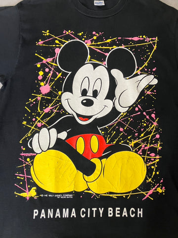 00's  DISNEY「Mickey Mouse」キャラクターTシャツ