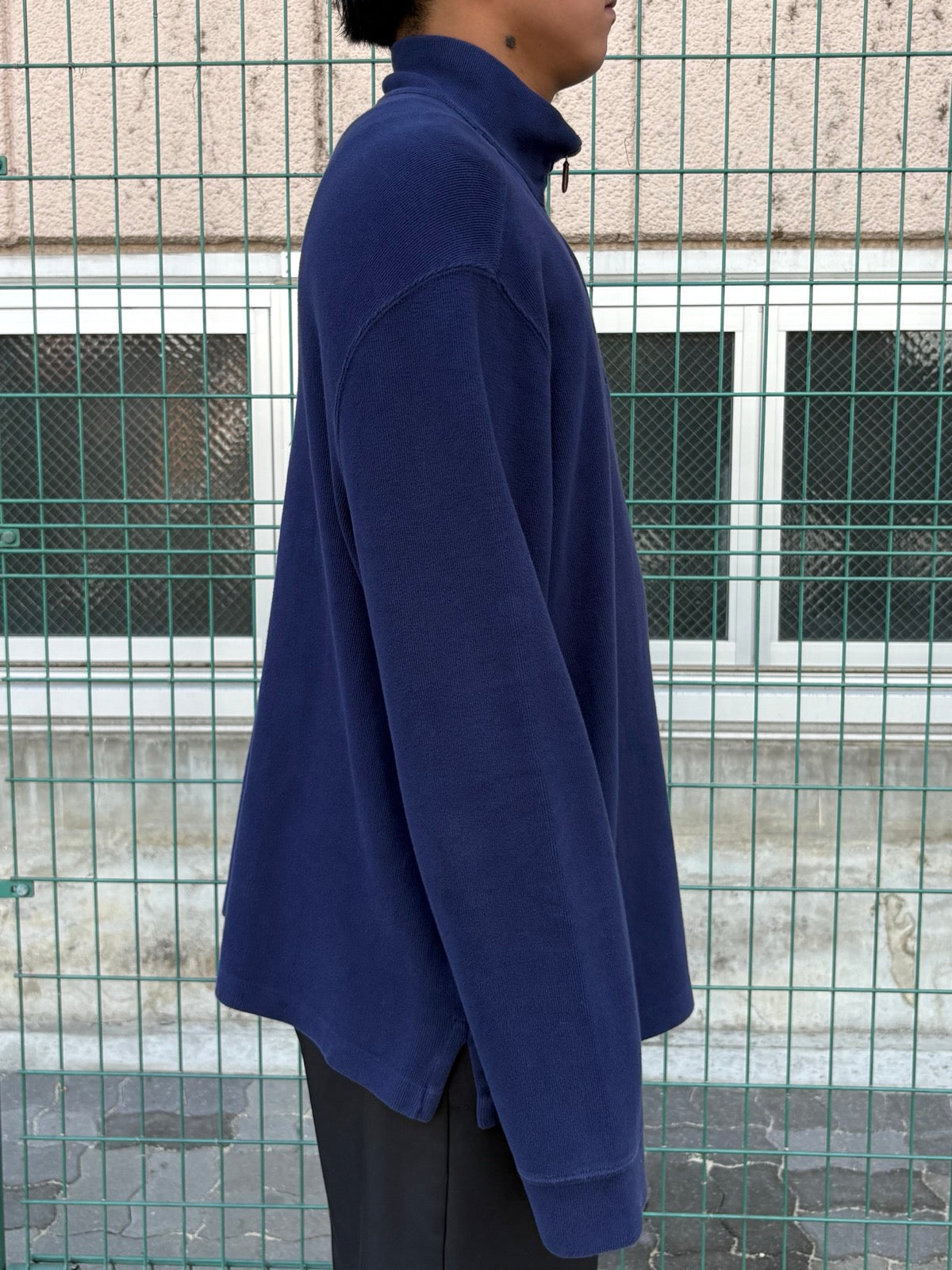 90's~00's POLO BY RALPH LAUREN「北マリアナ諸島製」ハーフジップニット