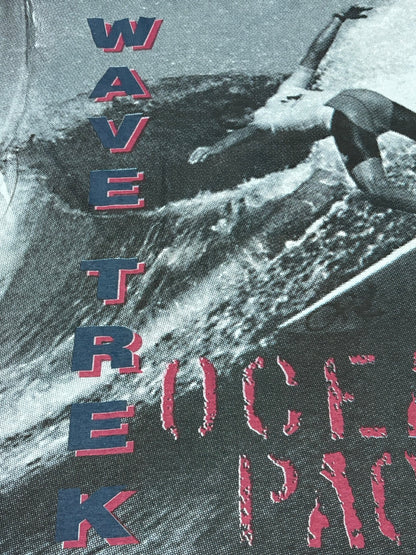 90's OCEAN PACIFIC「総柄」USA製 サーフTシャツ