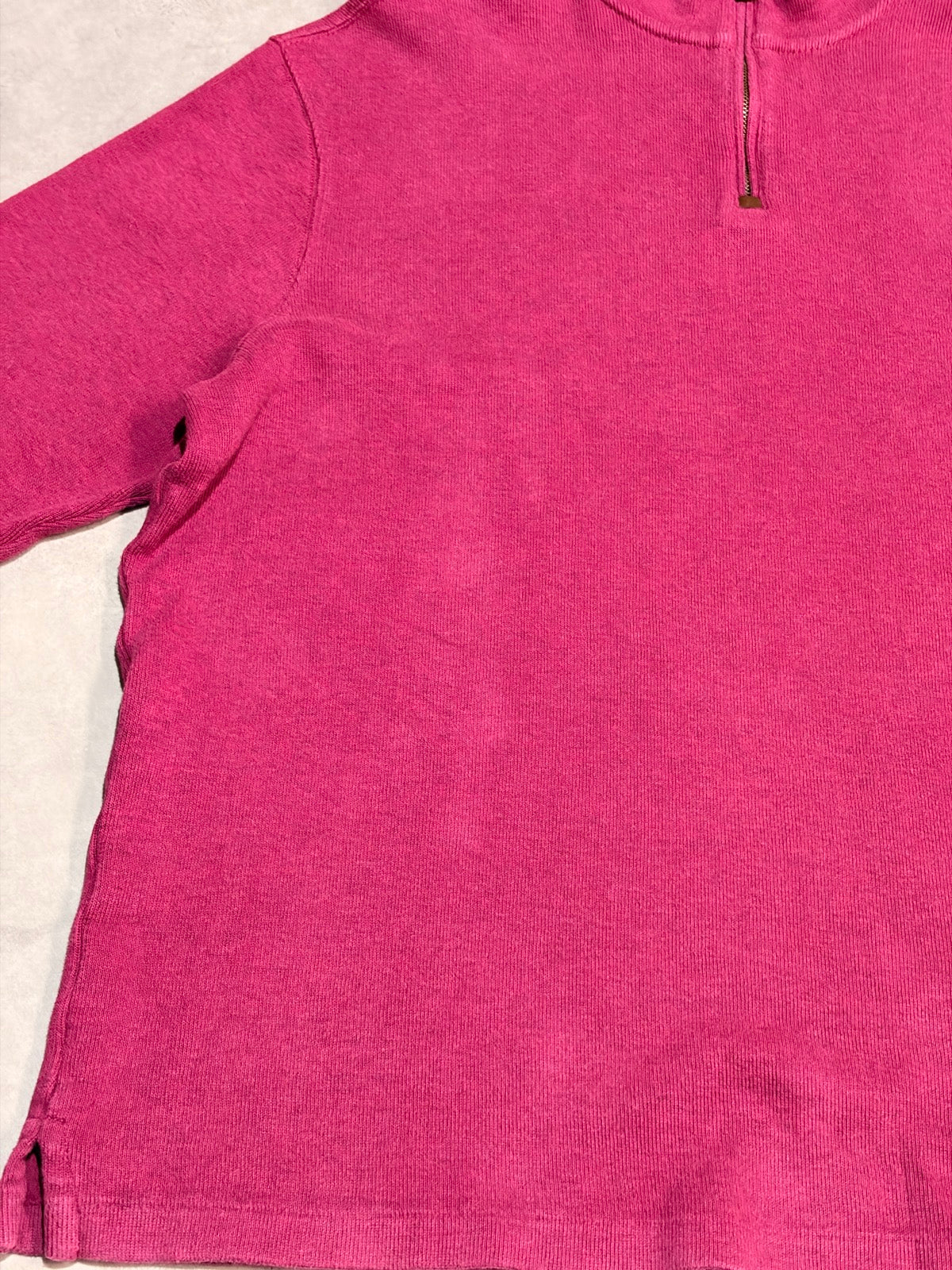 RALPH LAUREN ハーフジップニット