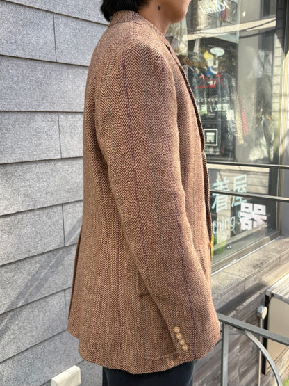 80's~90's Polo by Ralph Lauren「へリーンボーン織り」USA製 テーラードジャケット