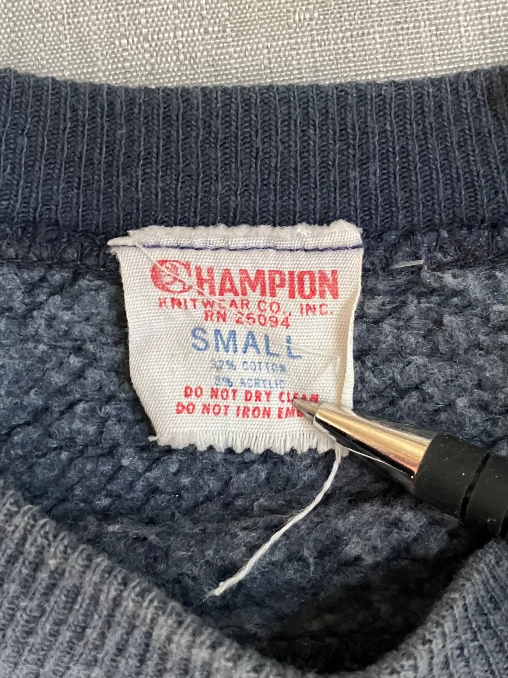 60's Champion「GEORGETOWN」ランタグ　スウェット