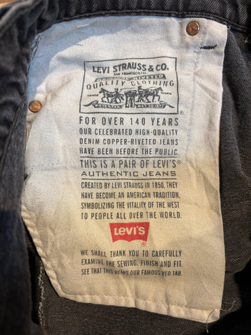 00's LEVI'S「560」ブラックデニムパンツ