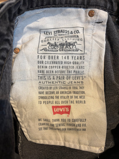 00's LEVI'S「560」ブラックデニムパンツ