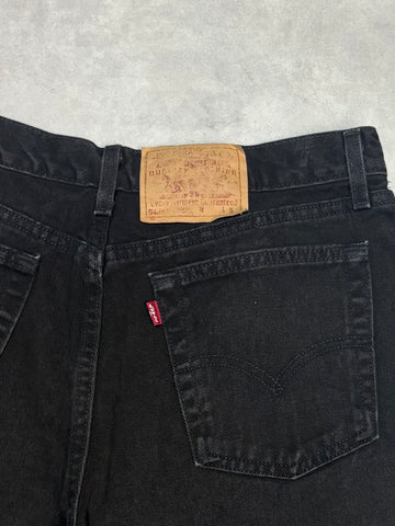 00's LEVI'S「560」ブラックデニムパンツ
