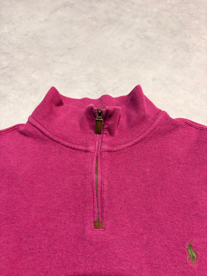 RALPH LAUREN ハーフジップニット
