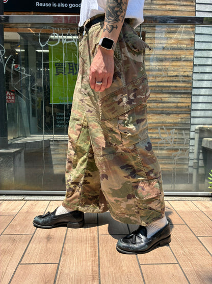 REMAKE WIDE ARMY PANTS