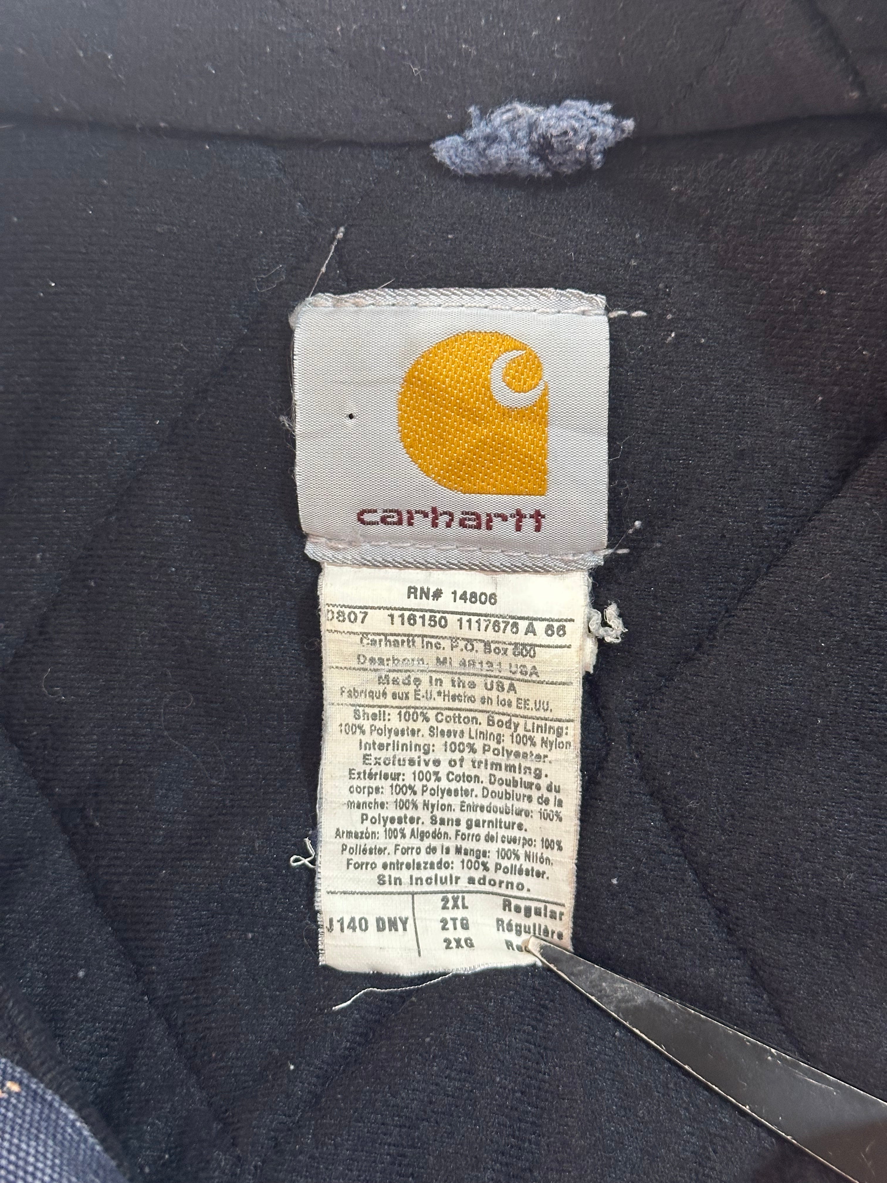 90's CARHARTT「J140 DNY」 USA製 アクティブジャケット – FUJI STORE