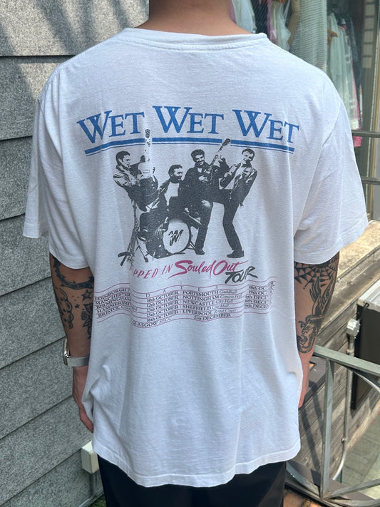 80's WET WET WET「POPPED IN SOULED OUT TOUR 1987」バンドTシャツ