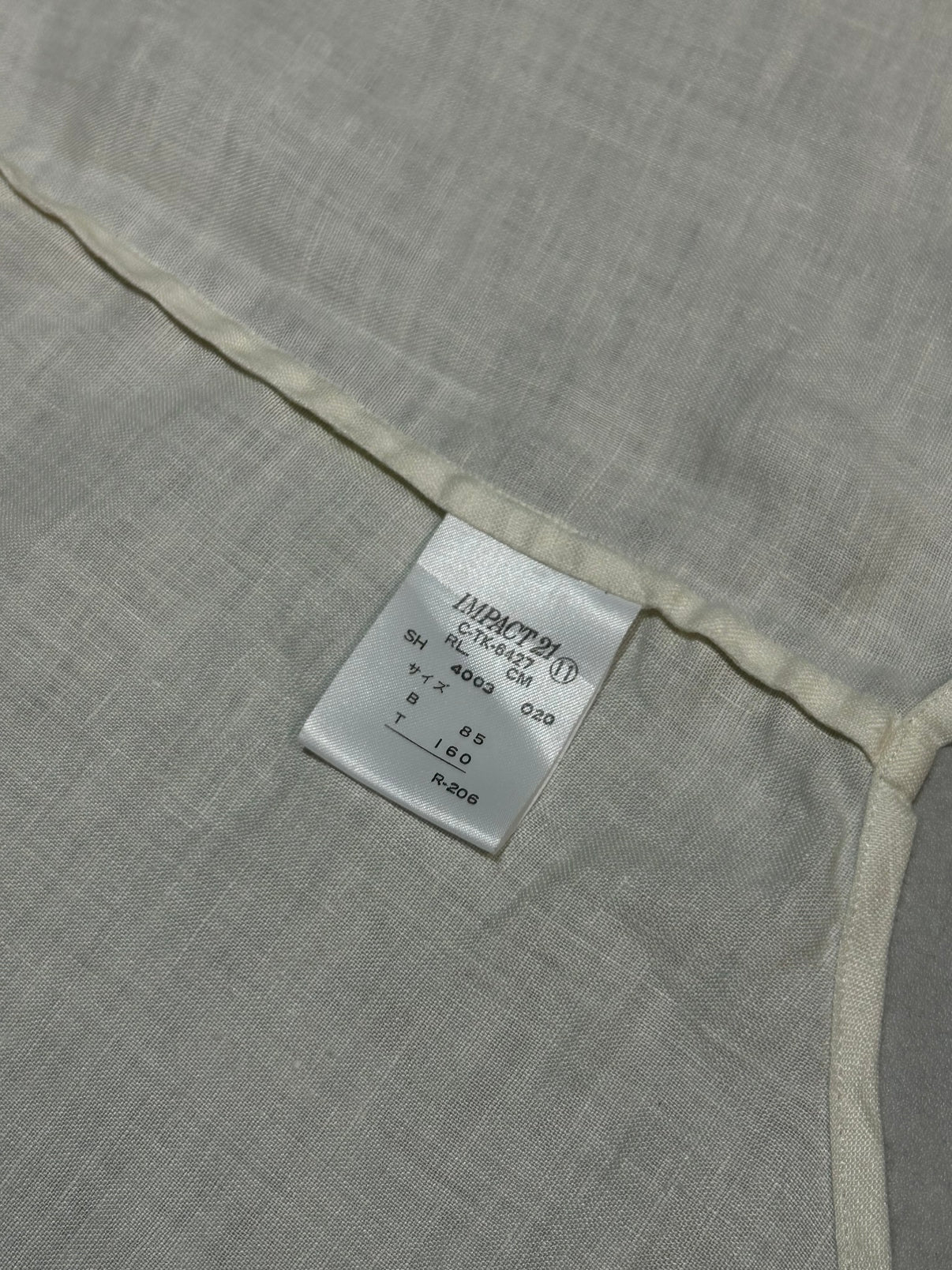 90's Ralph Lauren「IMPACT21 日本企画」リネン半袖シャツ