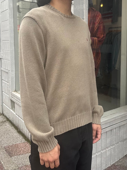 90's RALPH LAUREN ワンポイントニット