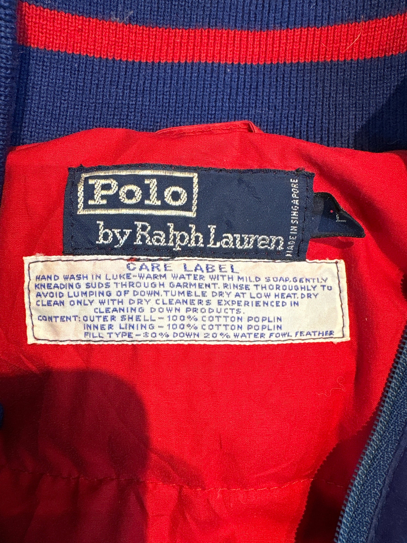 90's Polo by Ralph Lauren ハーフジップダウン
