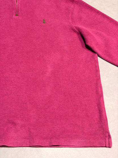 RALPH LAUREN ハーフジップニット