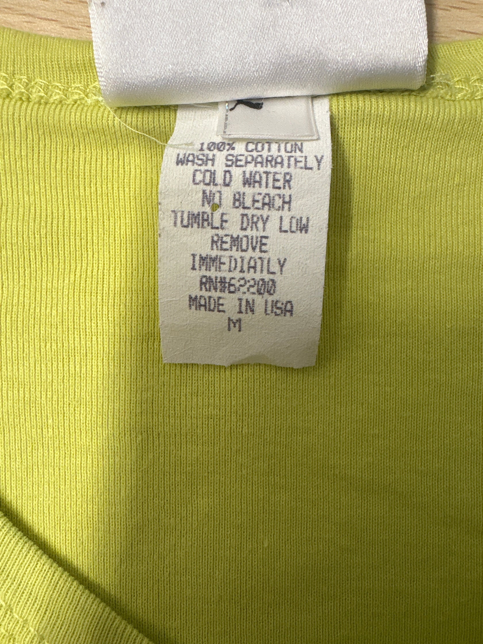 90's「PUMA」USA製 VネックTシャツ