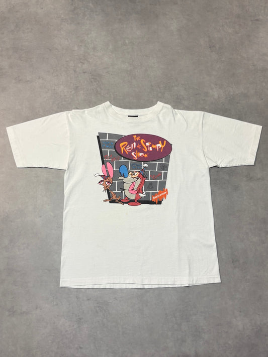 90's Ren & Stimpy「The Ren & Stimpy Show」キャラクターTシャツ