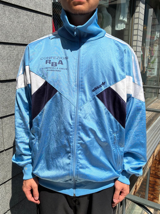 70's adidas「イタリア企業ローカルチームユニフォーム」トラックジャケット