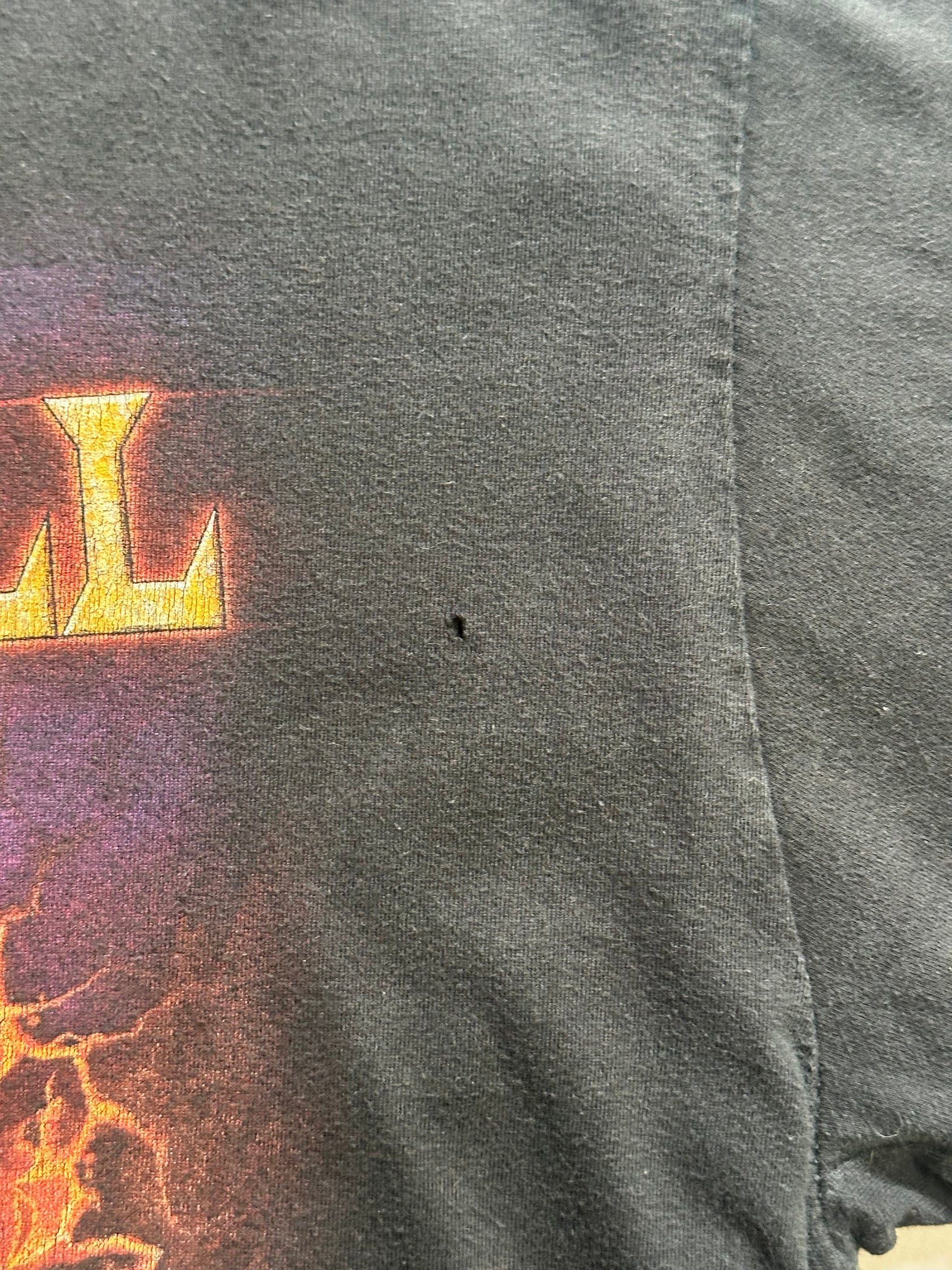 00's HAMMER FALL「Hearts on Fire」バンドロングＴシャツ