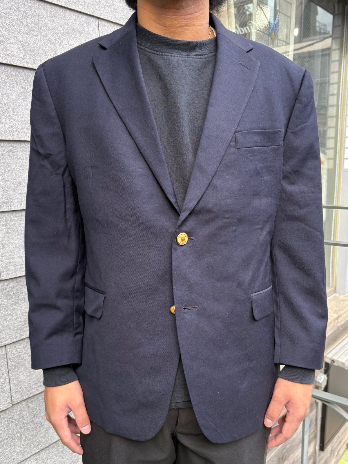 00's「LAUREN Ralph Lauren」ネイビーブレザー