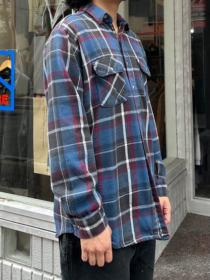 80's FIVE BROTHER USA製 フランネルシャツ