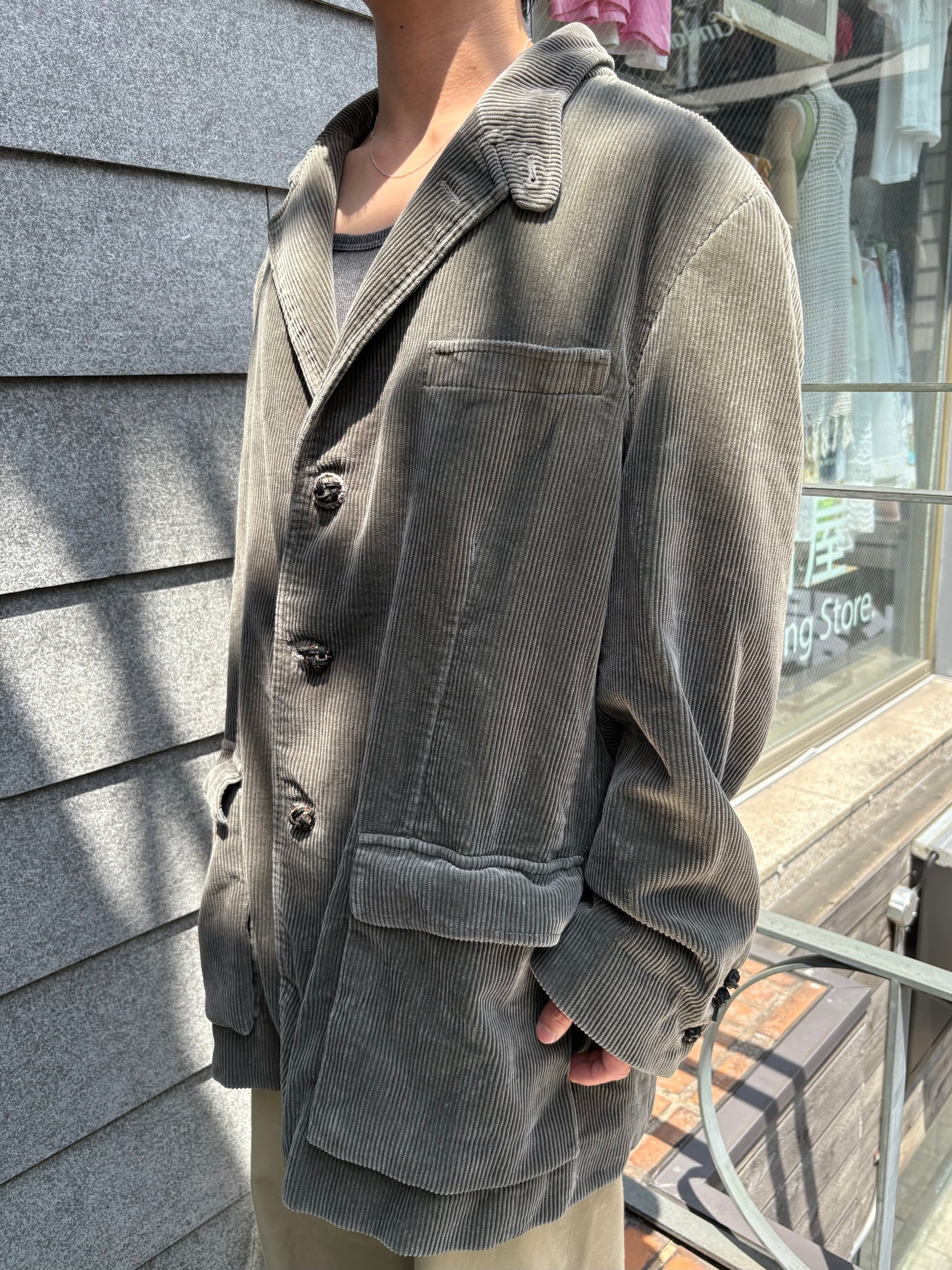 90's Ralph Lauren 「太畝コーデュロイ」 テーラードジャケット