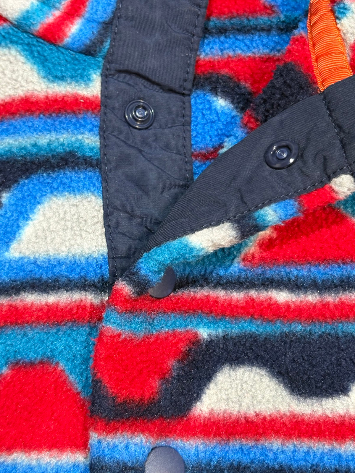 10's PATAGONIA Synchilla Snap-T「デルタ柄」フリースプルオーバー