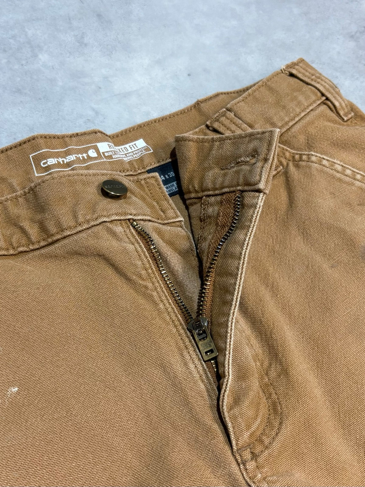 CARHARTT「DOUBLE KNEE」ダックパンツ