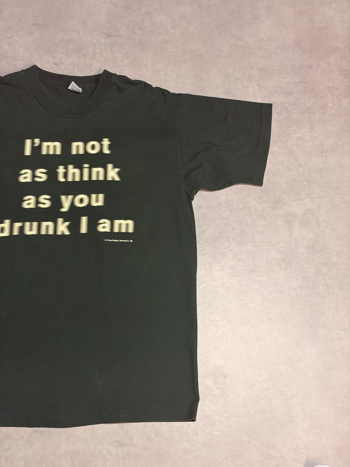 90's FRUIT OF THE LOOM USA製 モーションロゴTシャツ