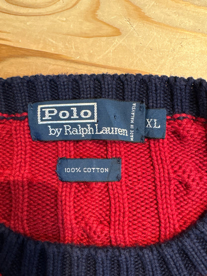 90's~00's「RALPH LAUREN」ワンポイントニット