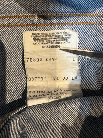 00's Levi's「70500-0414」デニムジャケット