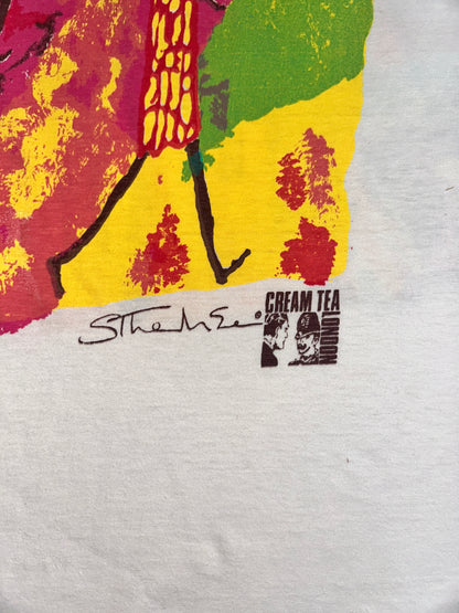 90's CREAM TEA「Tahitipasmil × The Misan」アートTシャツ