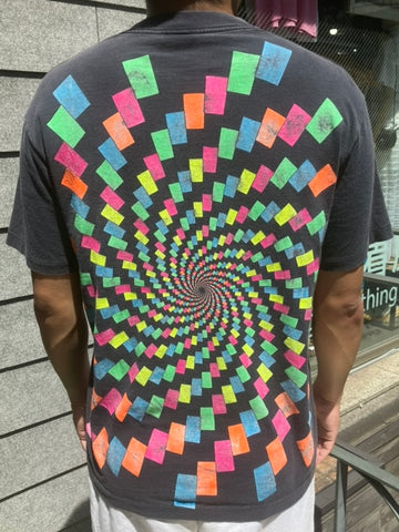 90's「WILD OATS PSYCHEDELIC」USA製 グラフィックTシャツ