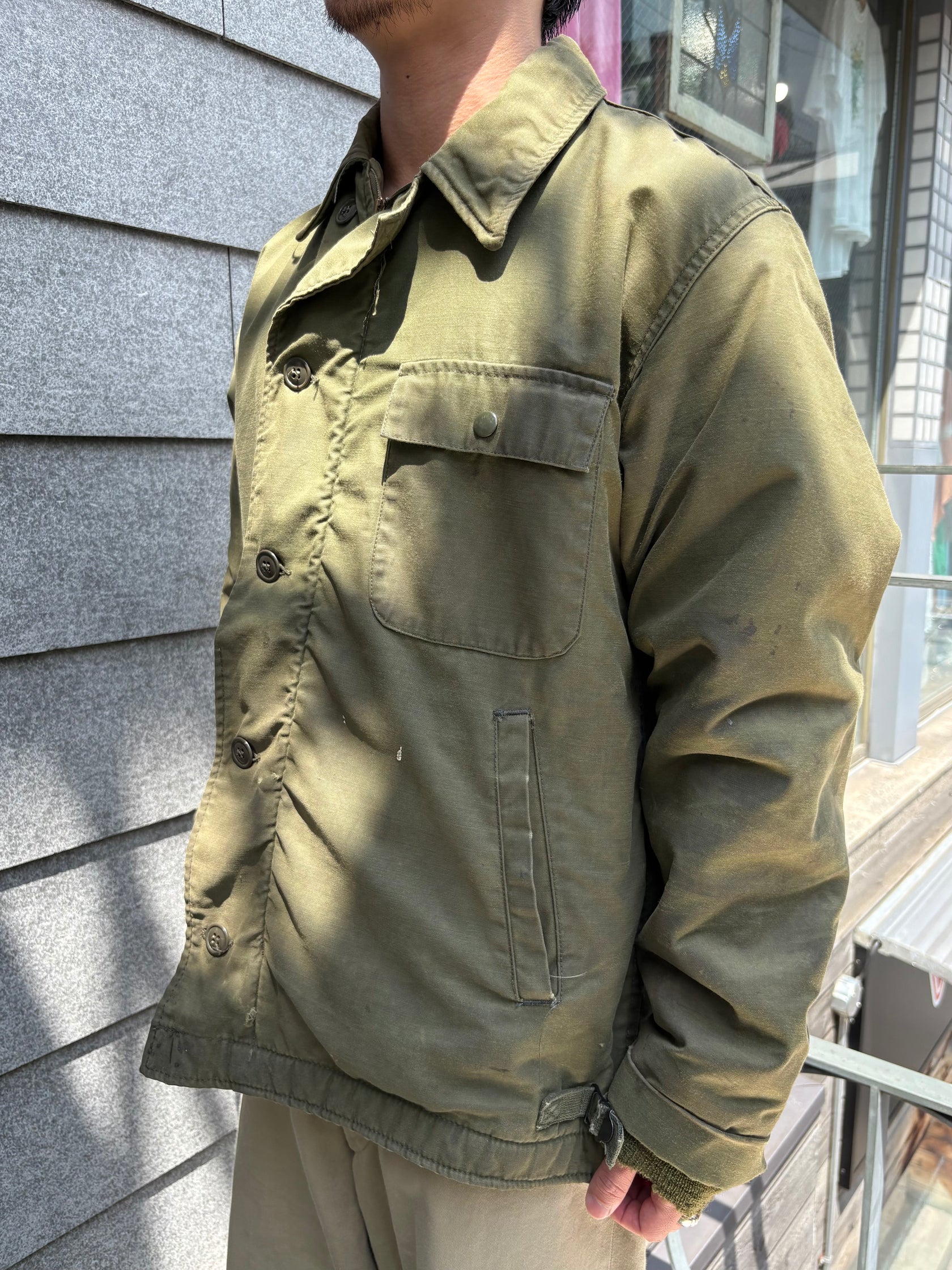 70's US NAVY「A-2」 デッキジャケット