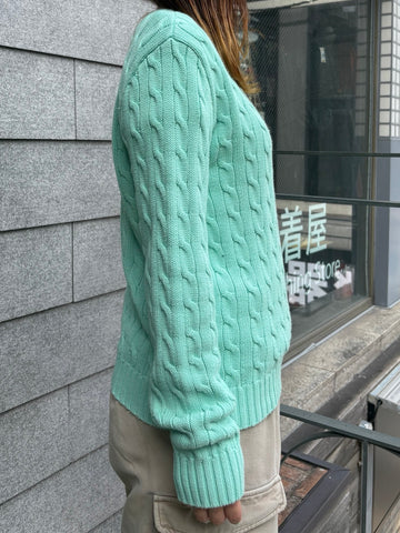 「Ralph Lauren」ケーブルニット