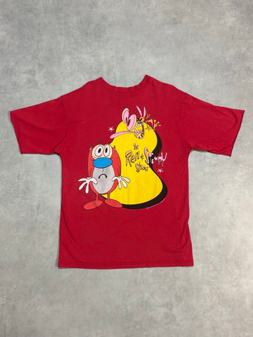 90's THE REN ＆ STIMPY SHOW キャラクターTシャツ