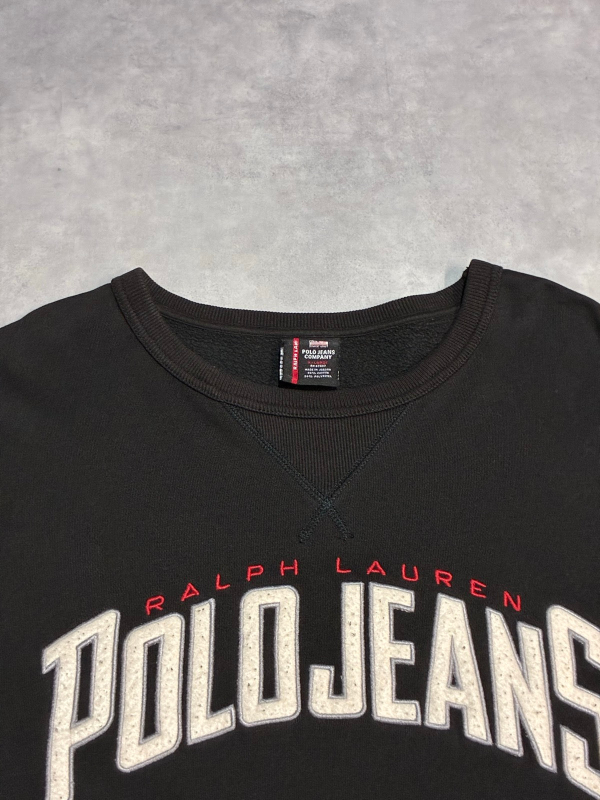 90's~00's RALPH LAUREN「POLO JEANS COMPANY」ロゴスウェット