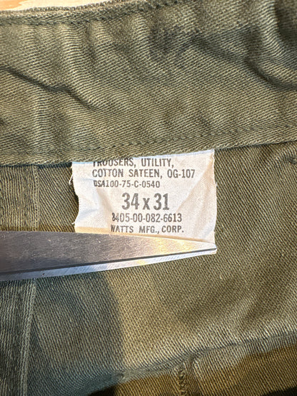 70's「U.S. ARMY」 ユーティリティパンツ