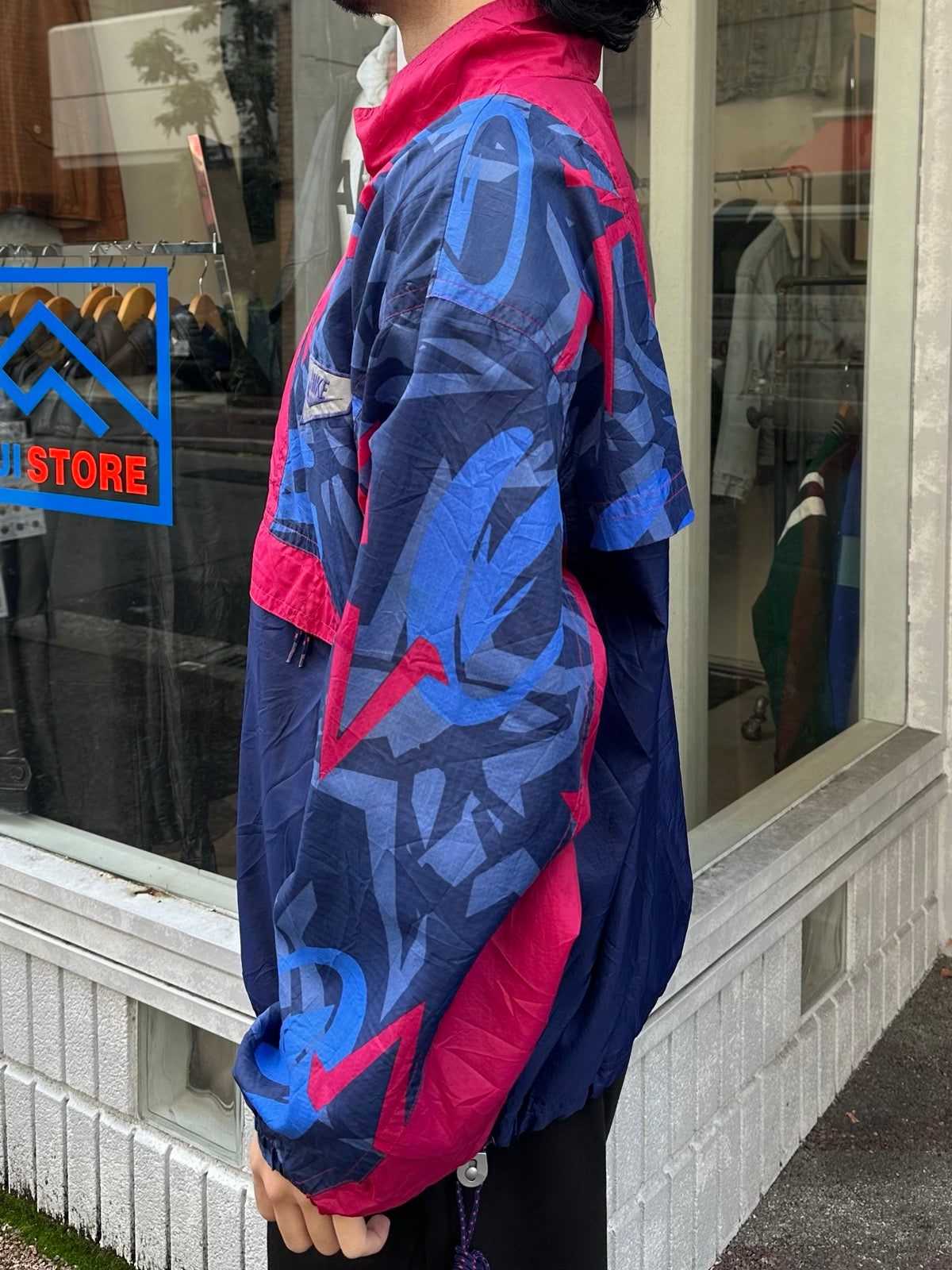 90's NIKE「silver tag」ナイロンジャケット