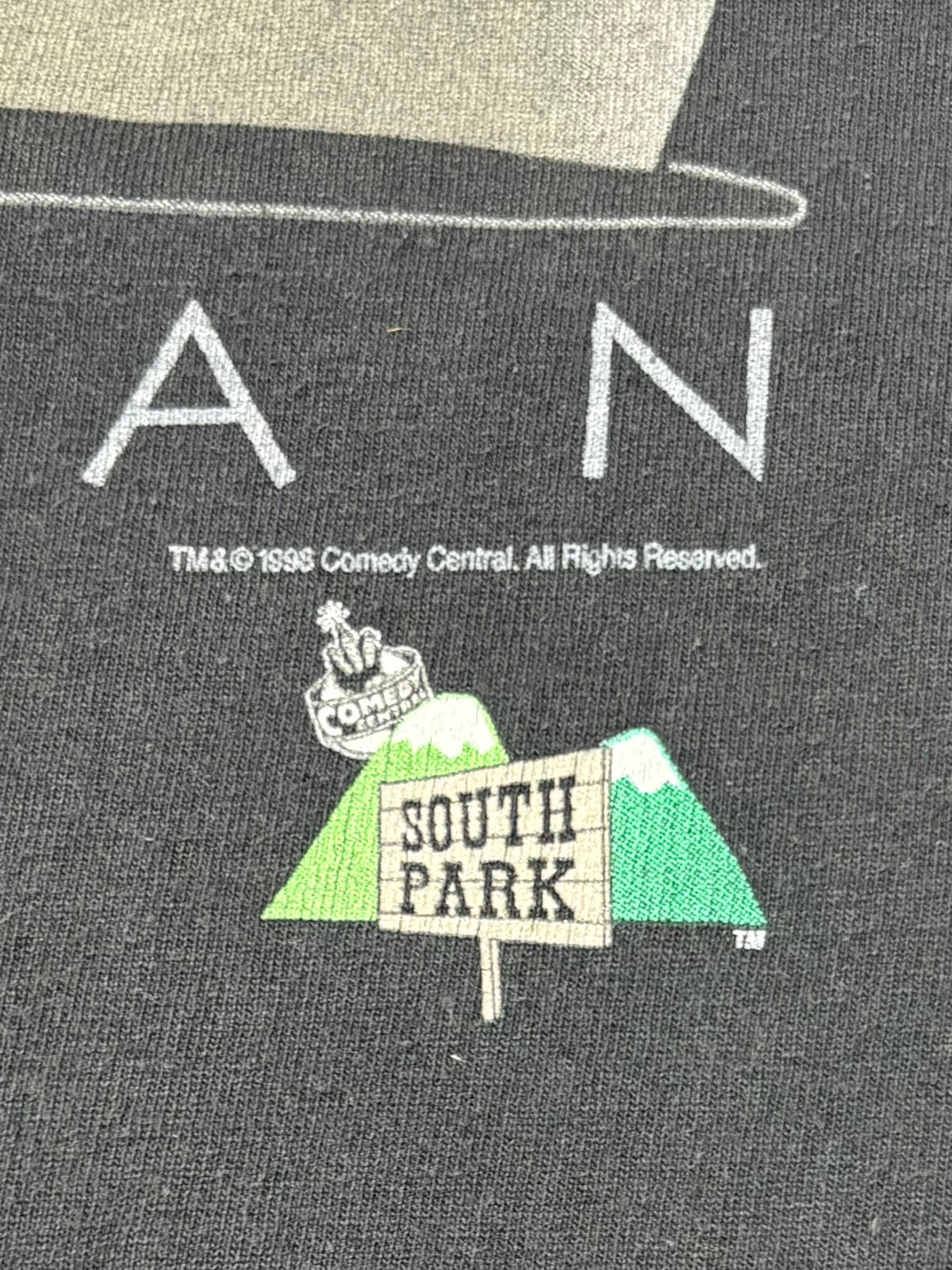 90's South Park「Cartman」キャラクターTシャツ