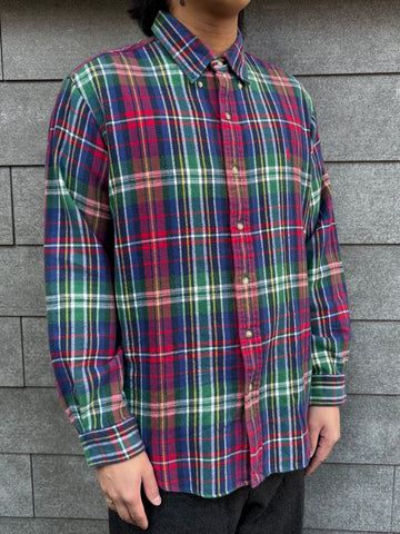 90's RALPH LAUREN「CUSTOM FIT」チェックシャツ