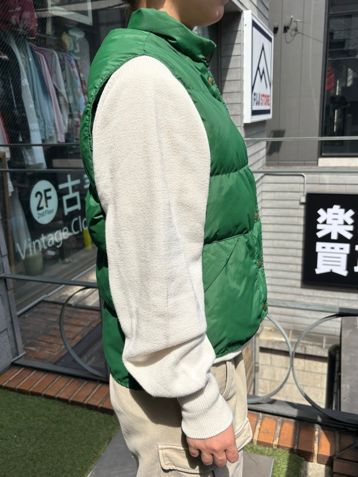 80's「L.L.Bean」USA製 ダウンベスト