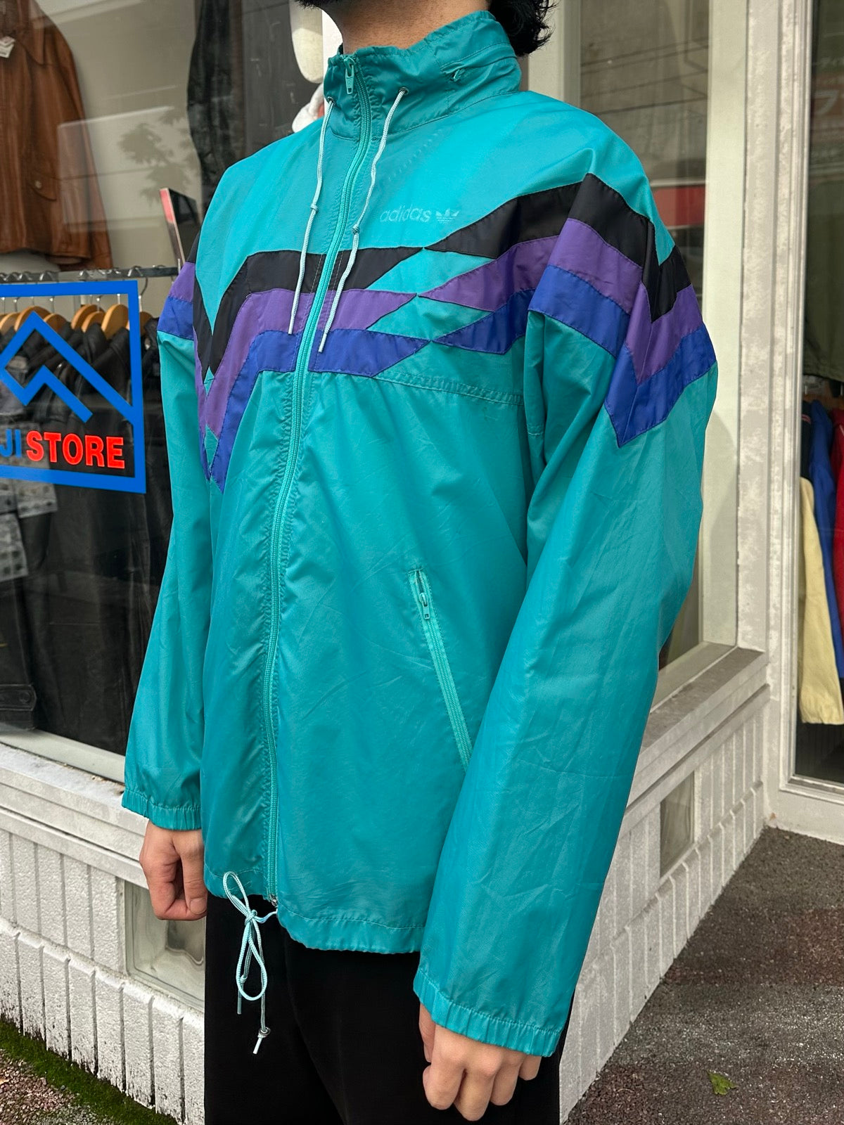 90's ADIDAS ナイロンジャケット