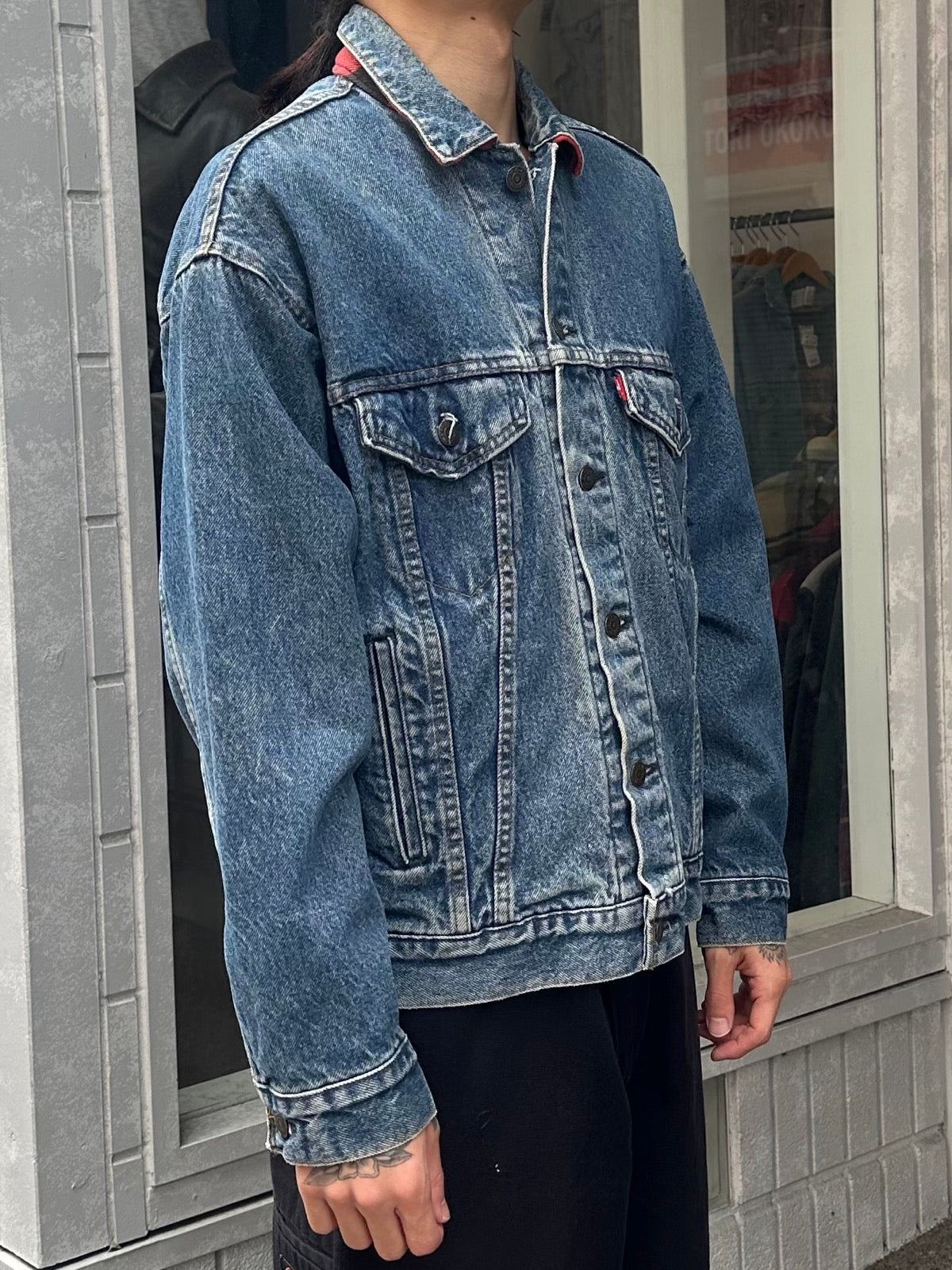 90's LEVI'S「70417-0814」デニムジャケット