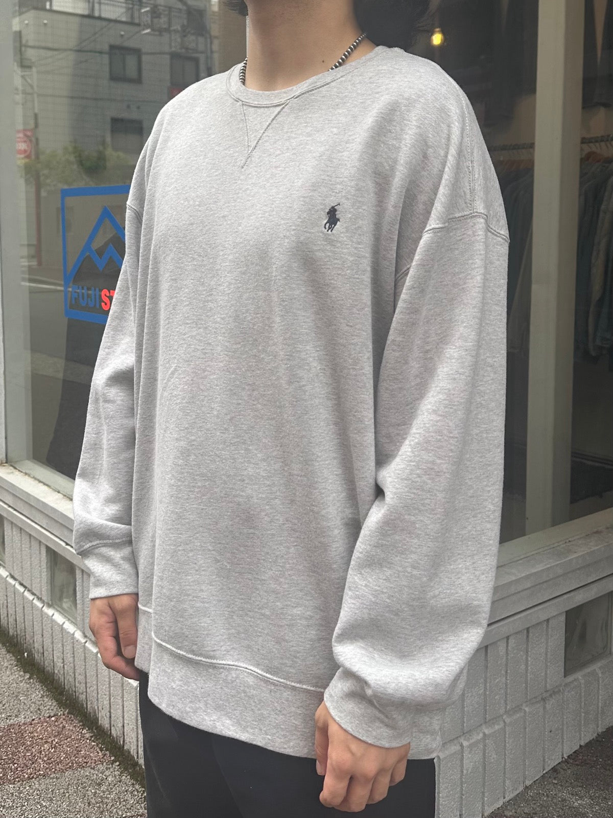 90's RALPH LAUREN ワンポイントスウェット　