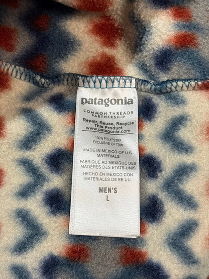 10's PATAGONIA Synchilla Snap-T「クリフ柄」フリースプルオーバー