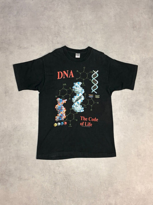 90's DNA「The Code of Life」USA製 サイエンスTシャツ