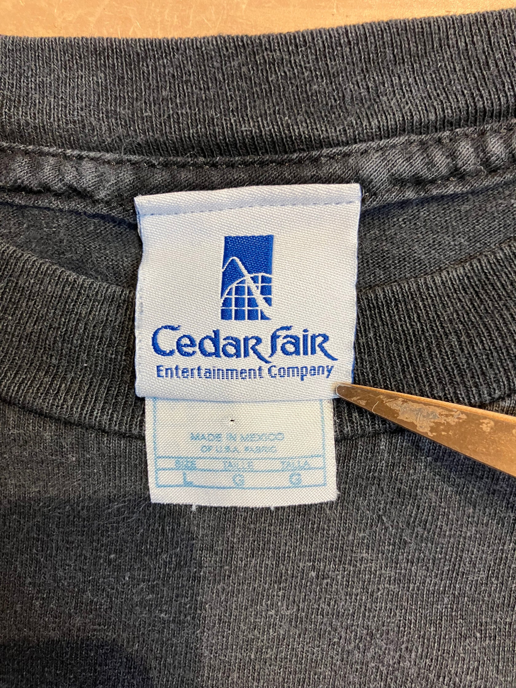 00's「Cedar Point」グラフィックTシャツ