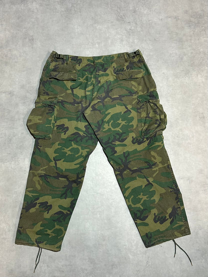 60's〜70's U.S.ARMY「woodland camo」USA製 カーゴパンツ
