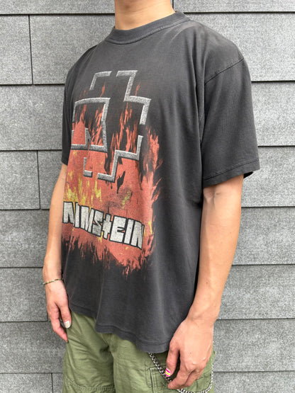 00's RAMMSTEIN 「Flaming Logo」バンドTシャツ