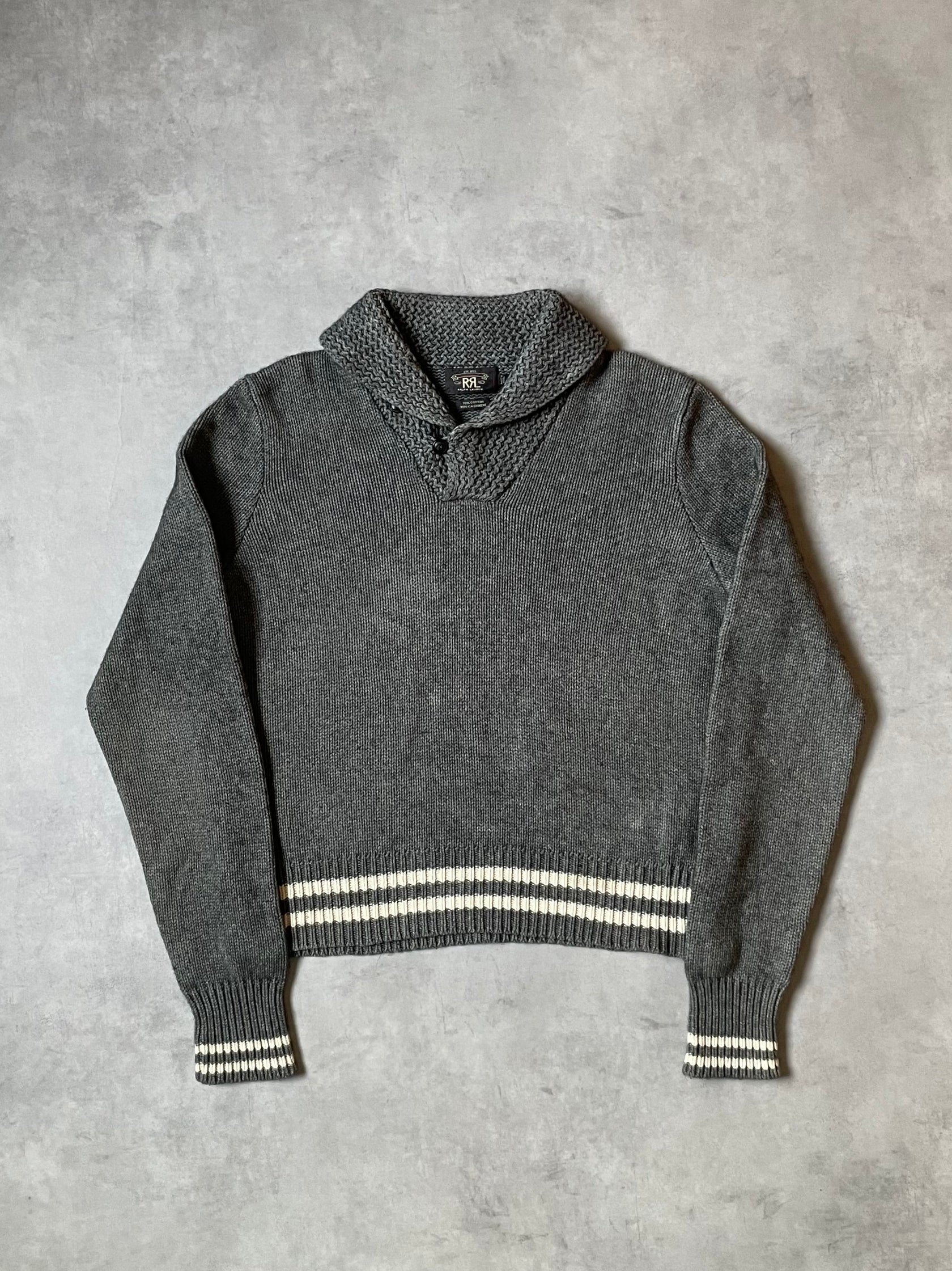 00's RRL RALPH LAUREN ショールカラーニット