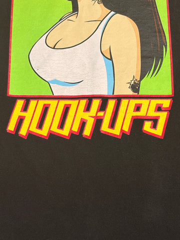 THE HUNDREDS×HOOK UPS「オフィシャルコラボ」キャラクターTシャツ